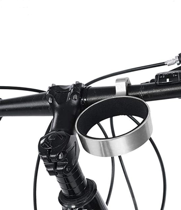 Handlebar mounted bottle holder