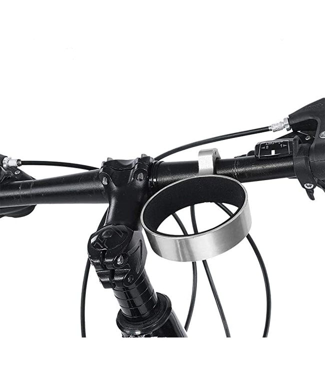 Handlebar mounted bottle holder