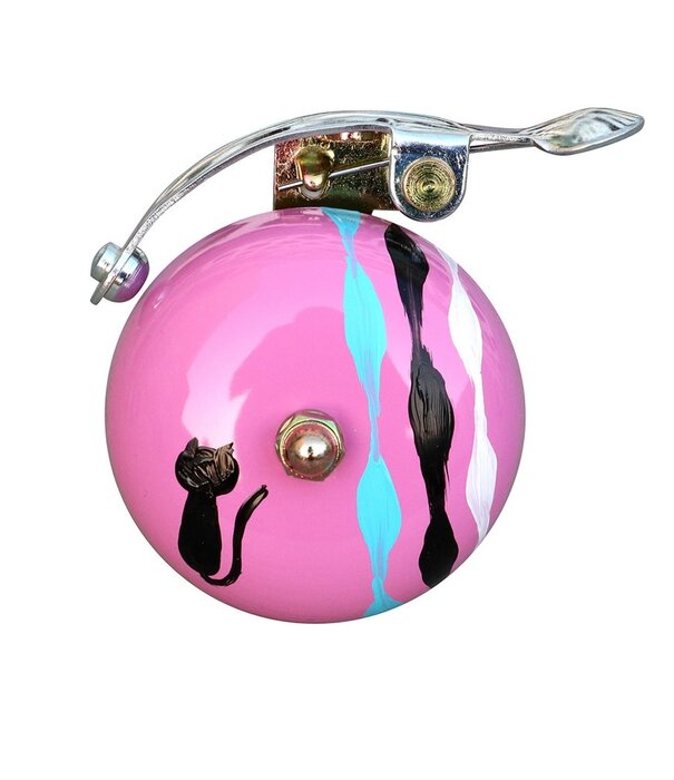 Crane Bell Suzu Hand Painted 'Cat'