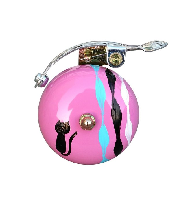 Crane Bell Suzu Hand Painted 'Cat'