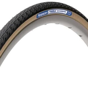 Panaracer Pasela Tire - 27 x 1-1/4 Clincher Wire Black/Tan 60tpi