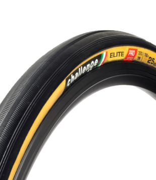 Elite Pro clincher tire, 700 x 25, 260TPI, PPS - black/tan