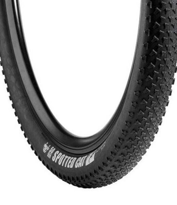 Vredestein Spotted Cat clincher tire, Tubeless Ready, 27.5" x 2.00, 120TPI, black/black