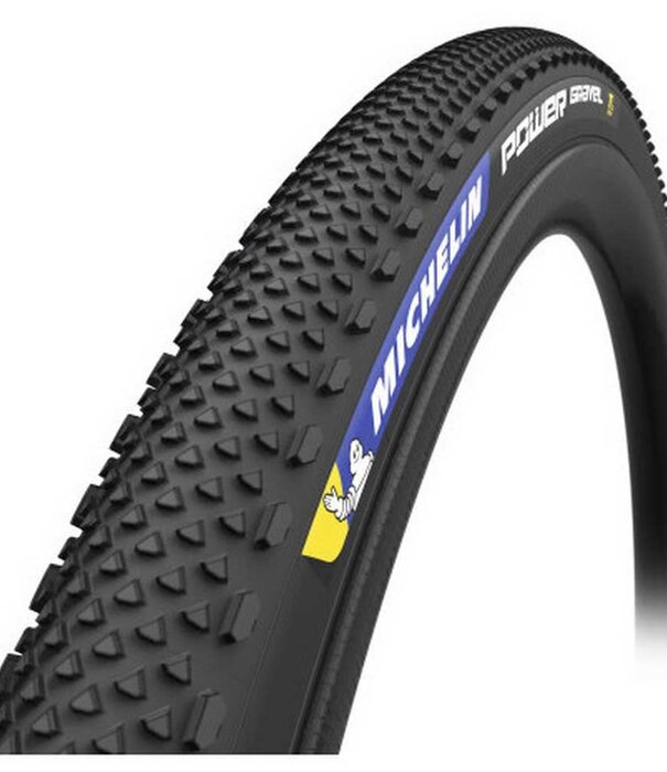 Michelin Michelin, Power Gravel, Tire, 700x35C, Folding, Tubeless Ready, X-Miles, Bead2Bead Protek, 3x120TPI, Black