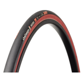 Record Pro clincher tire, 700 x 25, 300TPI, PPS2, black/red