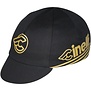 Gold, Black  Cycling Cap
