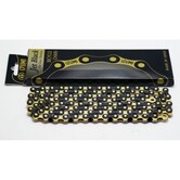 Chain 1/2 x 1/8 Standard - JET Black & Gold 116L