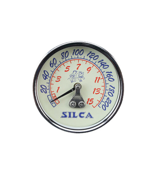 Silca Aeromind LLC REPLACEMENT PRESSURE GAUGE-240PSI-FITS PISTA/SUPER/TERRA