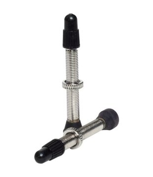 Valve Stem 44mm Presta Valve Universal, pair