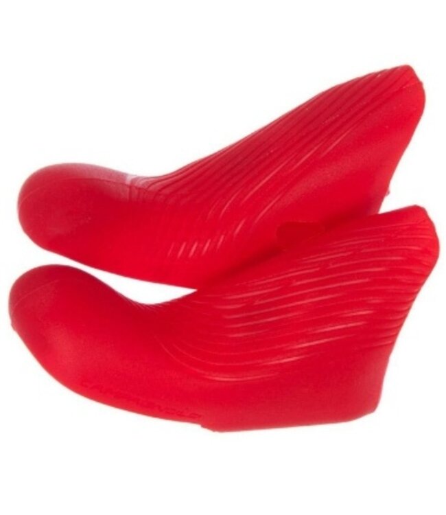 Campagnolo Power Shift rubber hoods (pair) red
