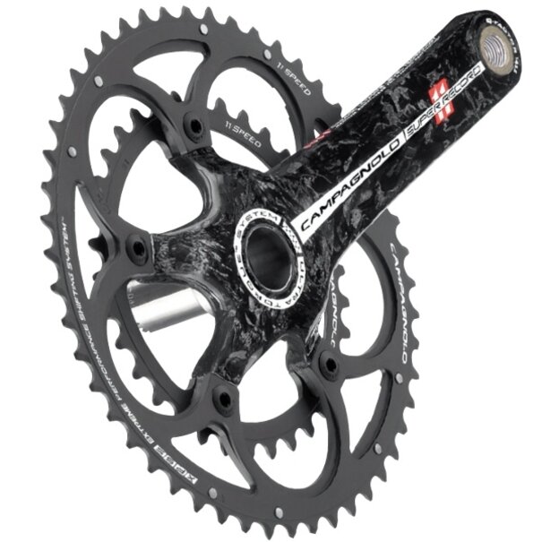 Campagnolo Super Record 11 Ti crankset, 170mm 53-39
