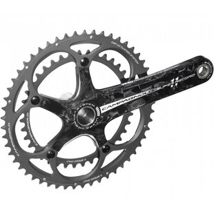 Super Record 11 Crank Arm Set 175mm (Chainrings not included)