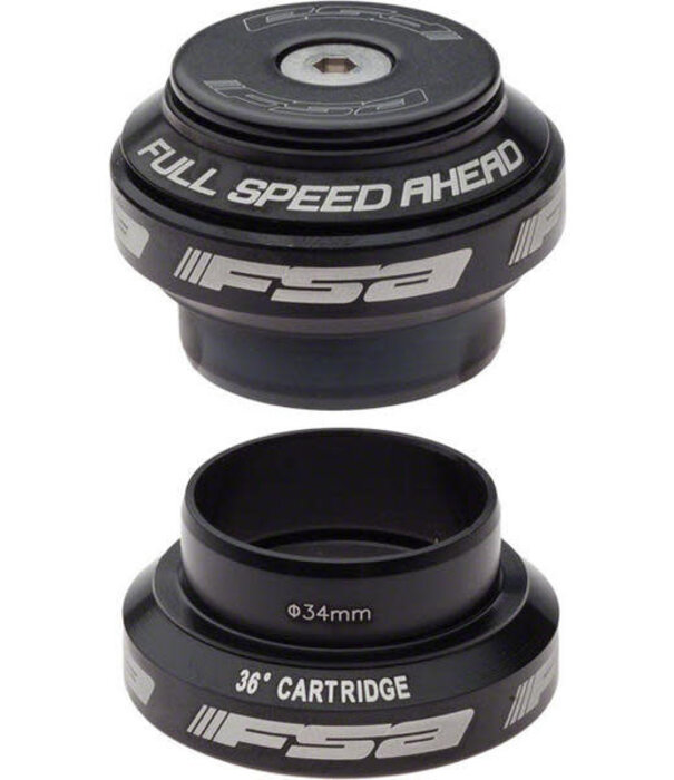 FSA Headset, 1-1/8", Orbit MX, Threadless, Black