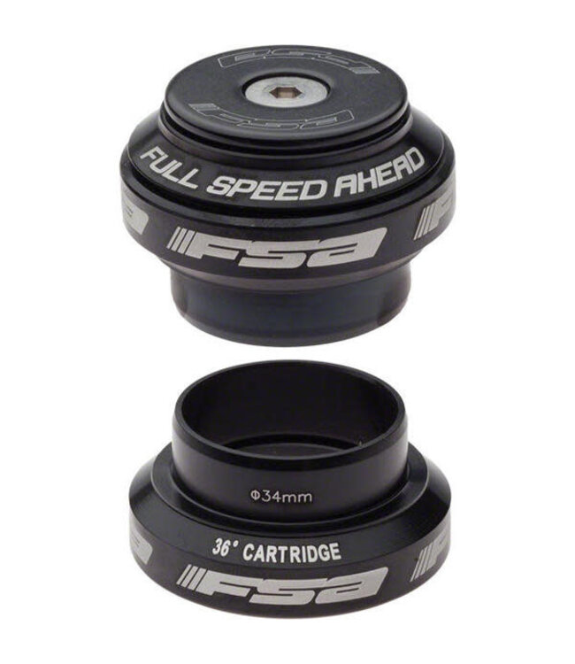 FSA Headset, 1-1/8", Orbit MX, Threadless, Black