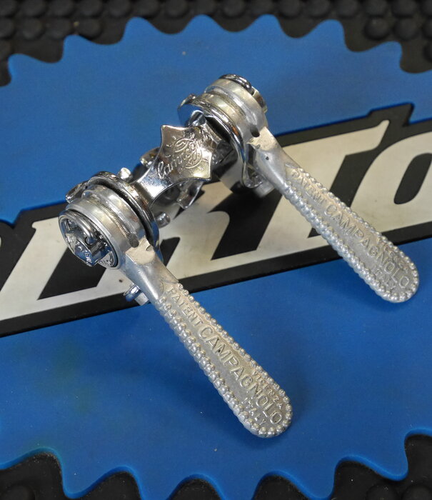Campagnolo Nuovo Record Down Tube Shifters - Clamp-On