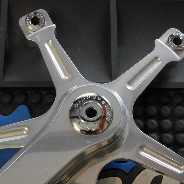 Campagnolo Strada Super Record Crankset - Etched Logo - 170