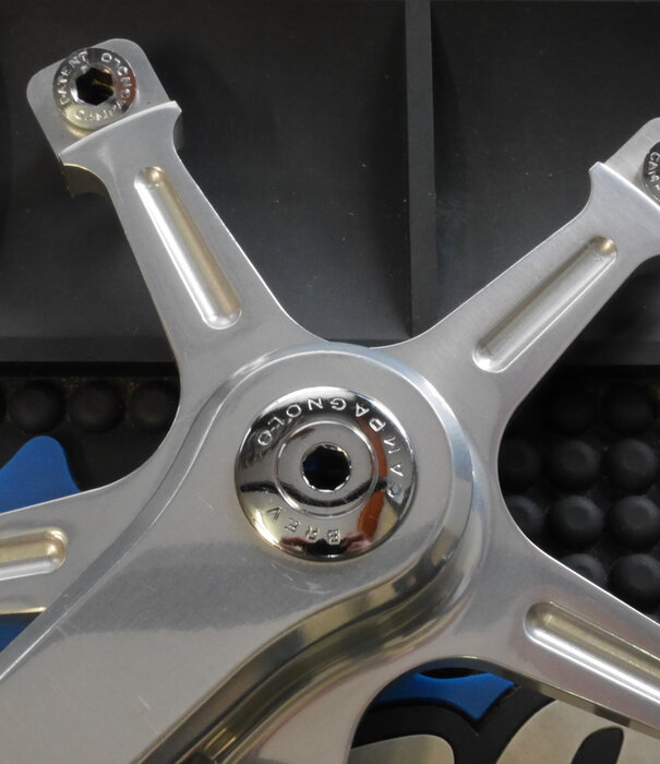Campagnolo Strada Super Record Crankset - Etched Logo - 170