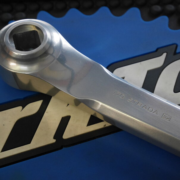 Campagnolo Strada Super Record Crankset - Etched Logo - 170