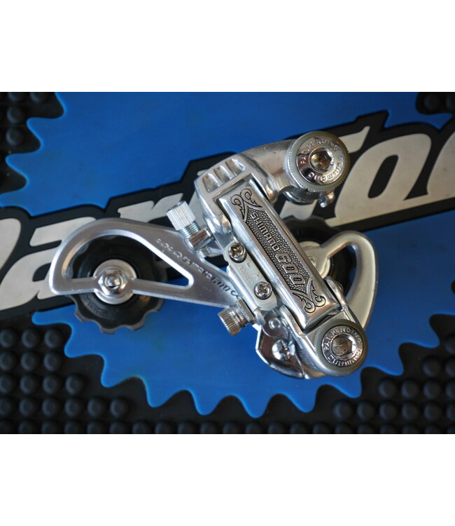 SHIMANO 600EX Arabesque Rear Derailleur - Long Cage