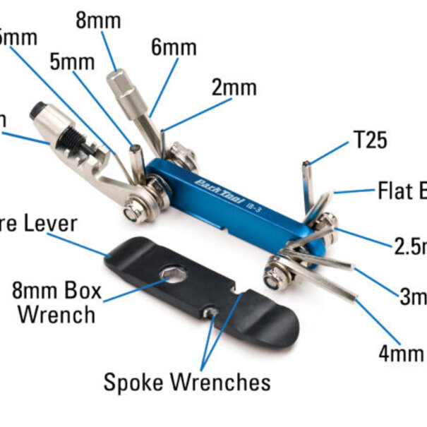 PARK TOOL IB-3 I-Beam 3 Multi-Tool