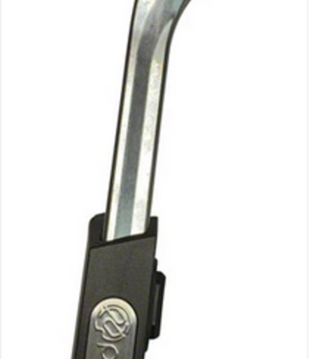 Portland Design Works Power Stance Rear Mount Adjustable Kickstand: 40mm Spacing, Silver