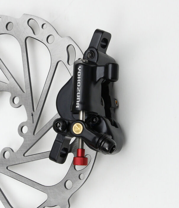 Yokozuna Road Motoko Front Disc Brake, 74mm/160mm - Gray NLS