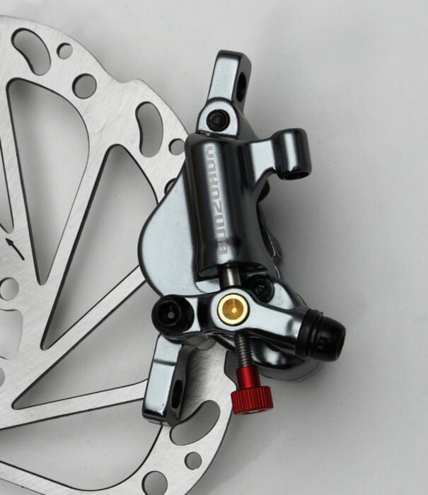 Yokozuna Road Motoko Rear Disc Brake, 74mm/160mm - Gray