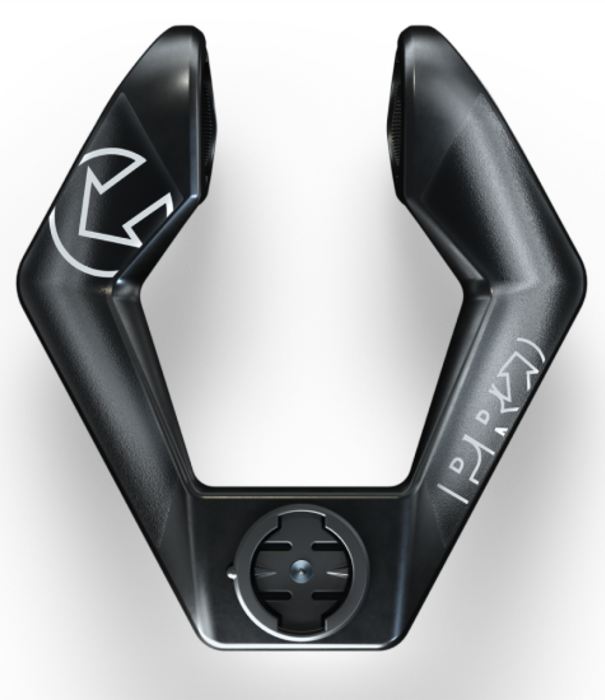 Compact Carbon Clip-on 31.8mm w/Computer Mount