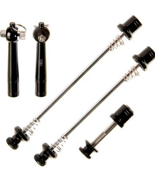 Anti-theft quick release skewer Set