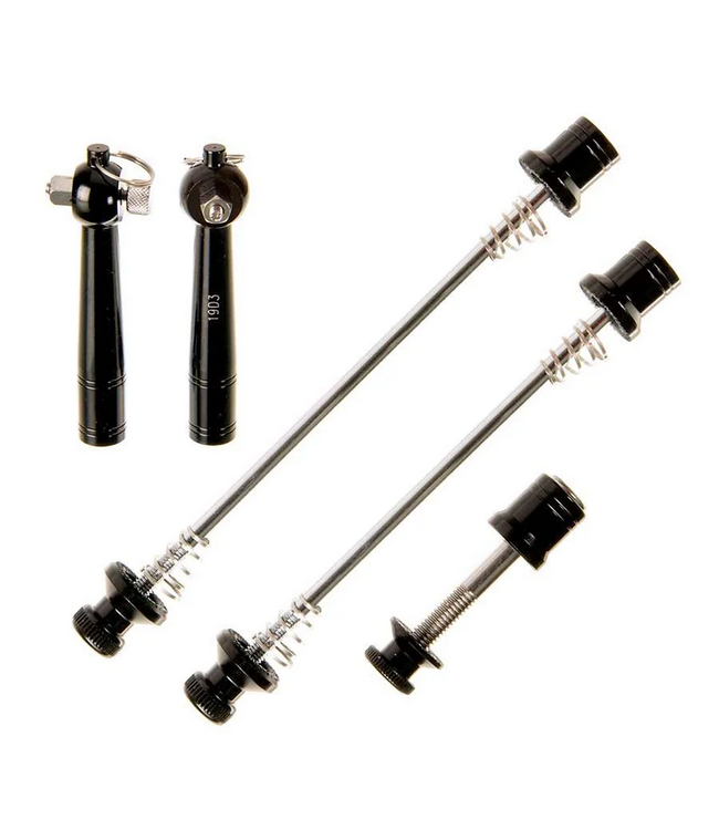 Anti-theft quick release skewer Set