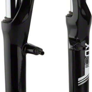 SR Suntour XCM Suspension Fork - 26", 1-1/8" Threaded Steerer, 100mm, Rim and Disc, Black