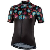 Turin 2006 short sleeve Womens blk/flowers S