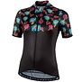 Turin 2006 short sleeve Womens blk/flowers S