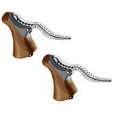 RRL-SR Ultralight Non-Integrated Brake Levers - Pair, Gum/Silver