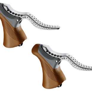 RRL-SR Ultralight Non-Integrated Brake Levers - Pair, Gum/Silver