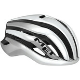 Trenta 3K Carbon MIPS Helmet - White/Silver Metallic