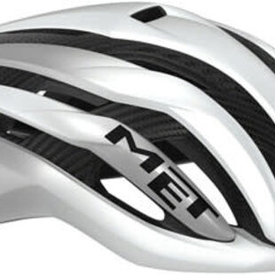 Trenta 3K Carbon MIPS Helmet - White/Silver Metallic