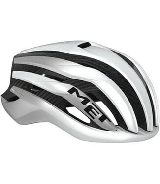 Trenta 3K Carbon MIPS Helmet - White/Silver Metallic