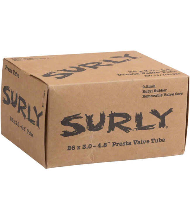 surly Plus Fat Bike Tube - 26  x  3.0 - 4.8, Presta Valve