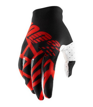 Celium 2 Gloves, Black/Red, Small