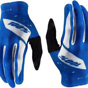 Celium Gloves, Blue/White, Small