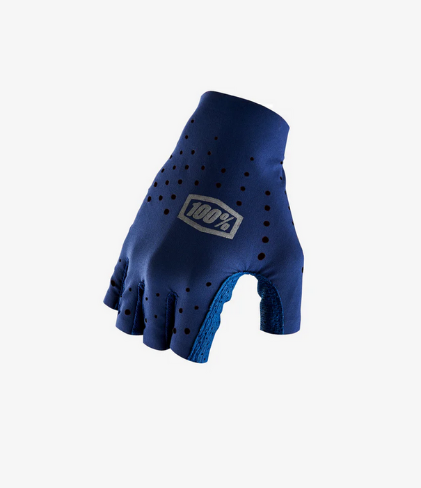 100% Sling SF Road Gloves, Navy, Medium
