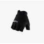 Exceeda Gel Short Finger Road Gloves, Black, Medium