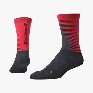 S-PHYRE MERINO TALL SOCKS S-M Red