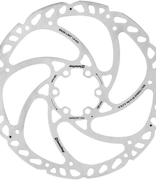 Catalyst One 6 Bolt, Rotor, 180mm, ISO 6B