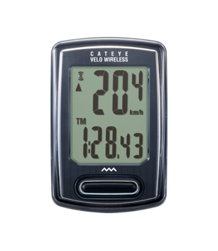 Velo Wireless (Urban), Cyclocomputer, Black