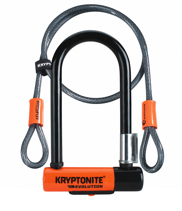 Kryptonite EVOLUTION MINI-7 W/ 4' FLEX CABLE