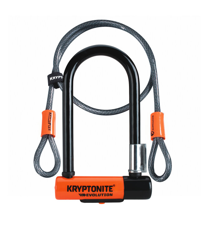Kryptonite EVOLUTION MINI-7 W/ 4' FLEX CABLE