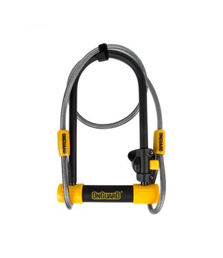 OnGuard Bulldog DT 8012 U Lock 13 mm x 115mm x 230mm 10mm x 120cm 13mm x 4.5 x 9 10mm x 4 Vitasport Cycles