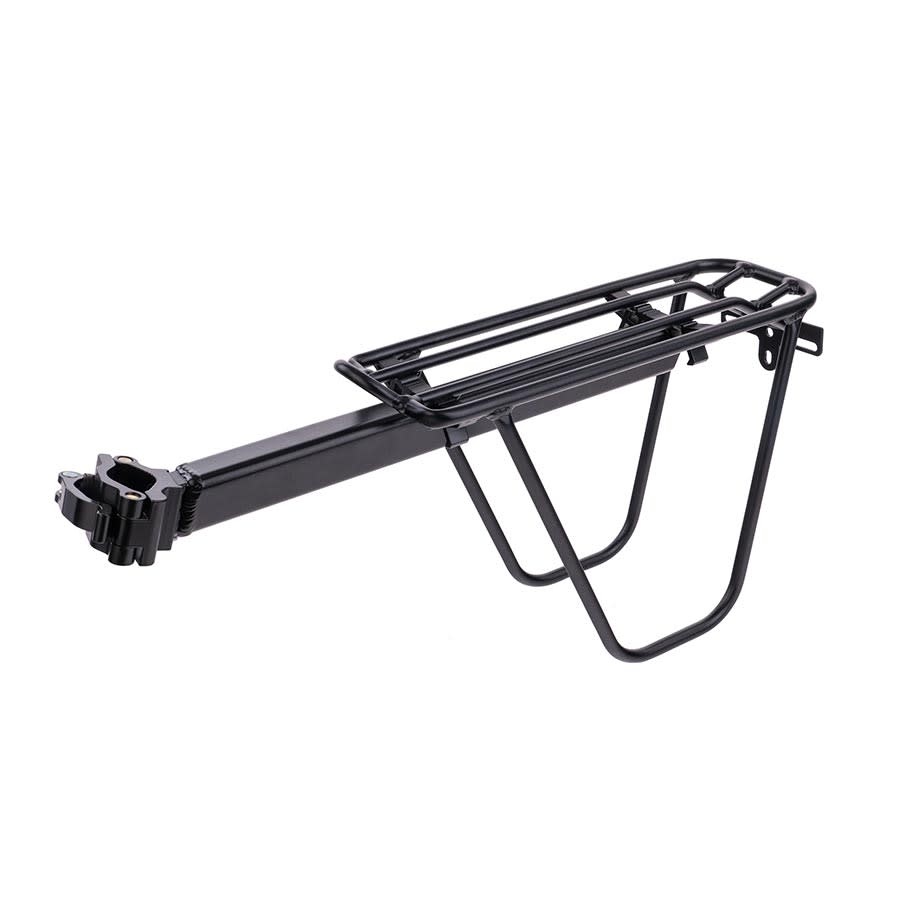 EVO Backcountry Pannier Seatpost rack Black Vitasport Cycles